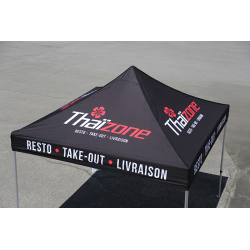 Tente 10 X 10 avec structure en aluminium